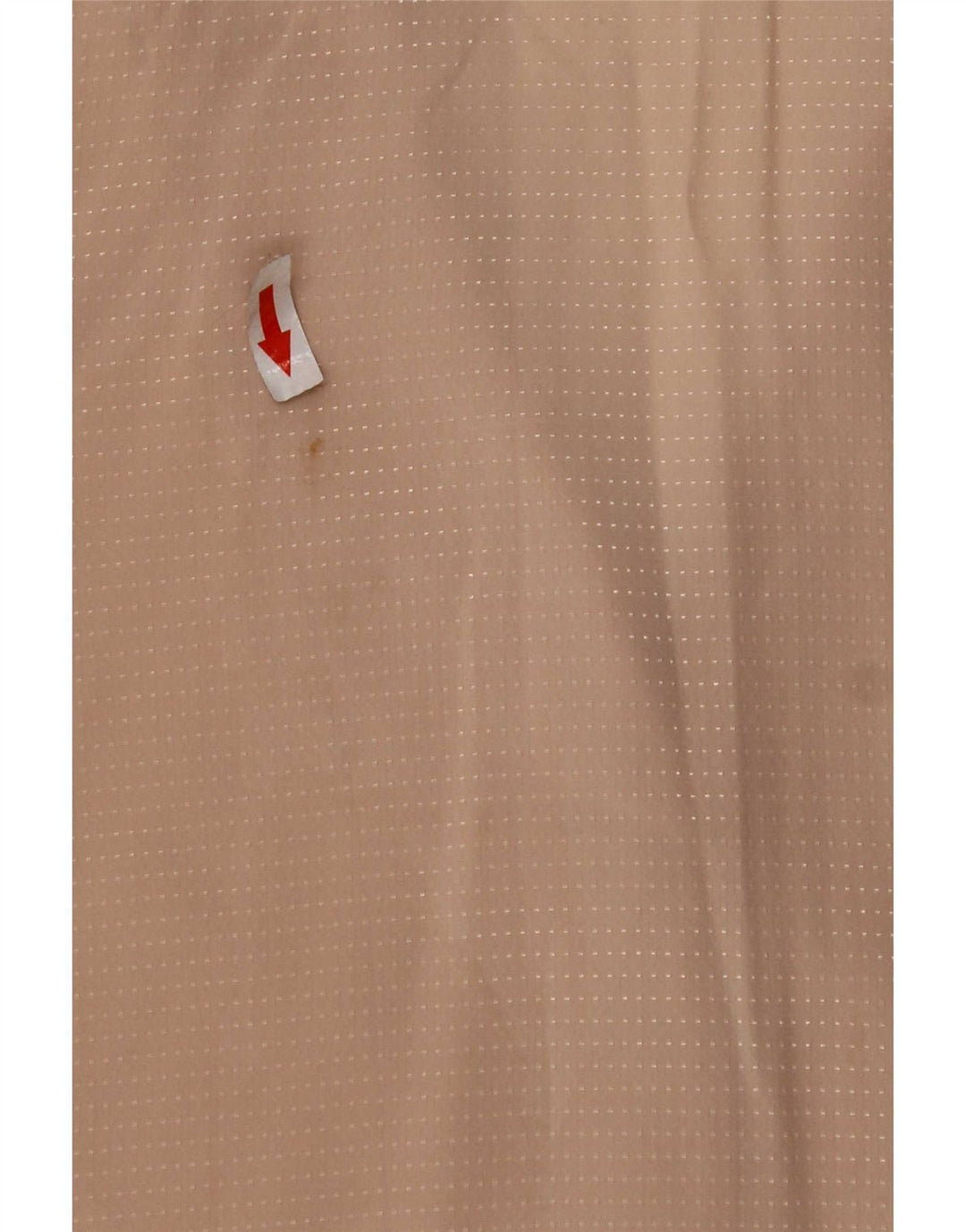 Chemisier chemise femme vintage UK 14 Beige moyen tacheté