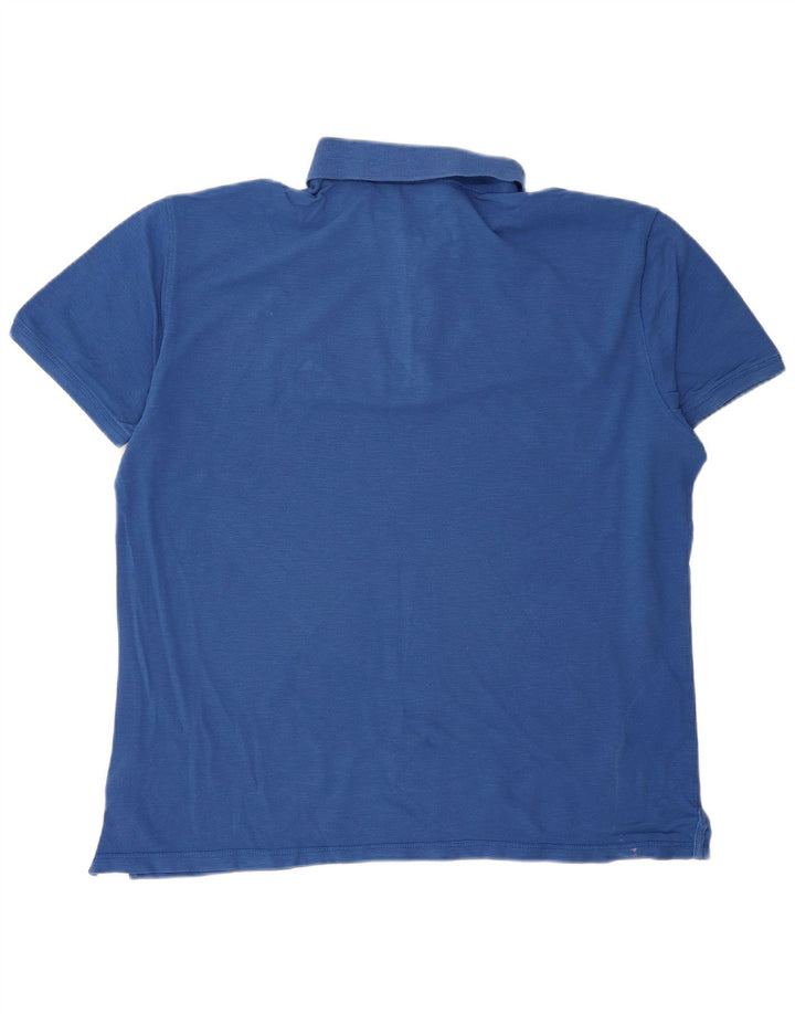 NAPAPIJRI Polo Geographic Homme 2XL Bleu Coton