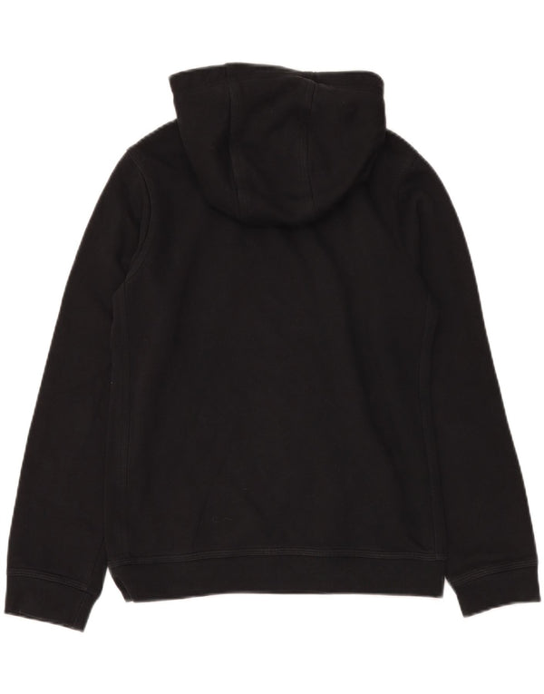NIKE Boys Hoodie Jumper 12-13 Years Large Black Cotton