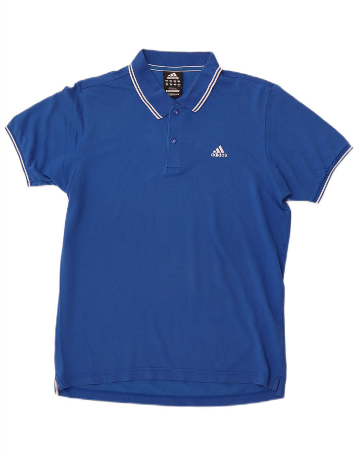 ADIDAS Polo Clima 365 Homme Bleu Moyen Coton