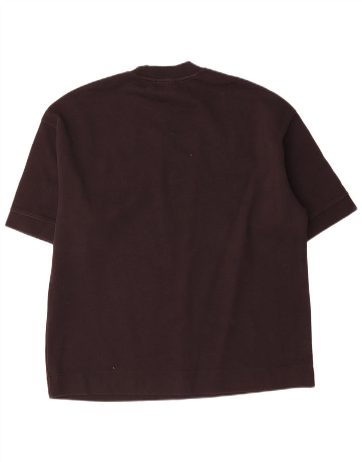 Zara T-Shirt Homme Haut Petit Coton Noir