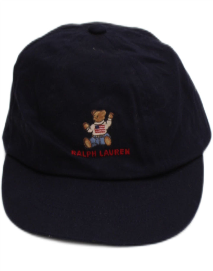 Ralph Lauren Casquette de baseball graphique pour garçon Taille unique Bleu marine Coton