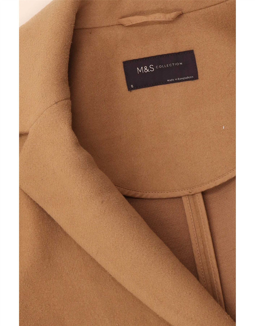 Marks & Spencer Manteau pour femme UK 8 Small Beige