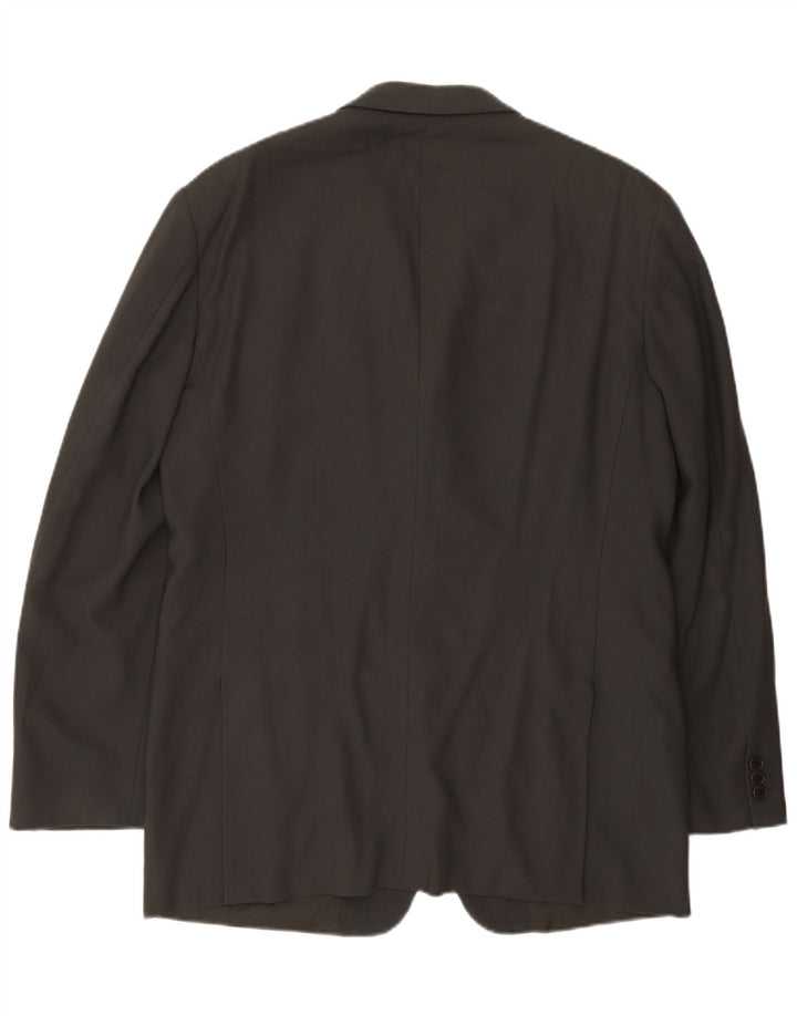 Cerruti 1881 Veste Blazer 3 Boutons Homme IT 52 XL Noir Cupro