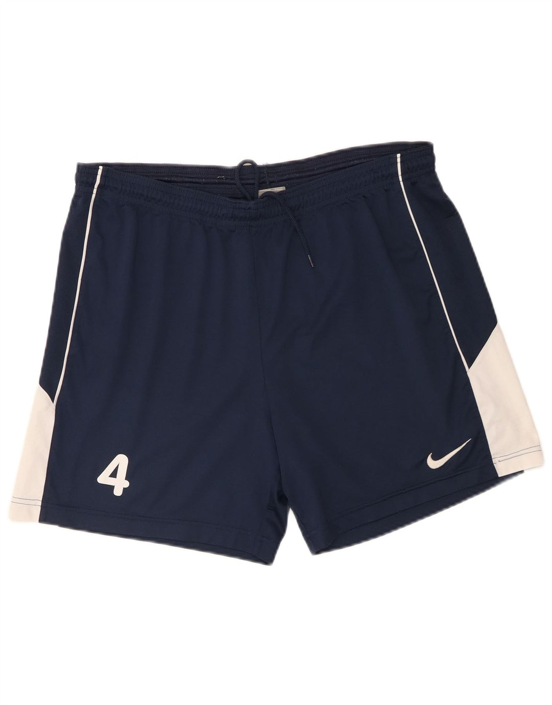 Nike Short de sport pour homme Large en polyester color block bleu marine