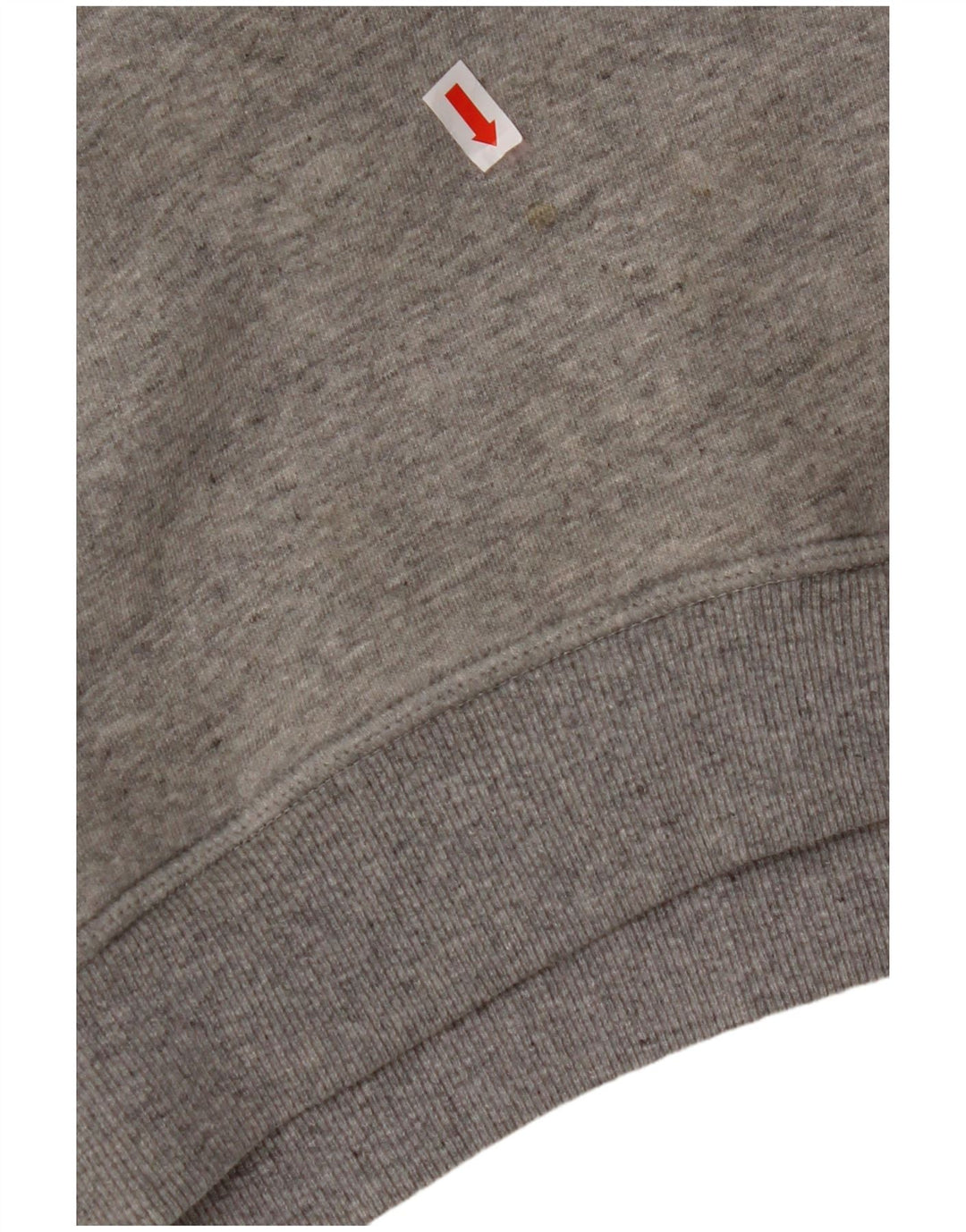 JACK WILLS Pull à capuche surdimensionné pour femme UK 10 Petit coton gris