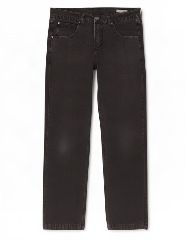 North Sails Jean droit graphique pour hommes IT 50 Large W34 L35 noir