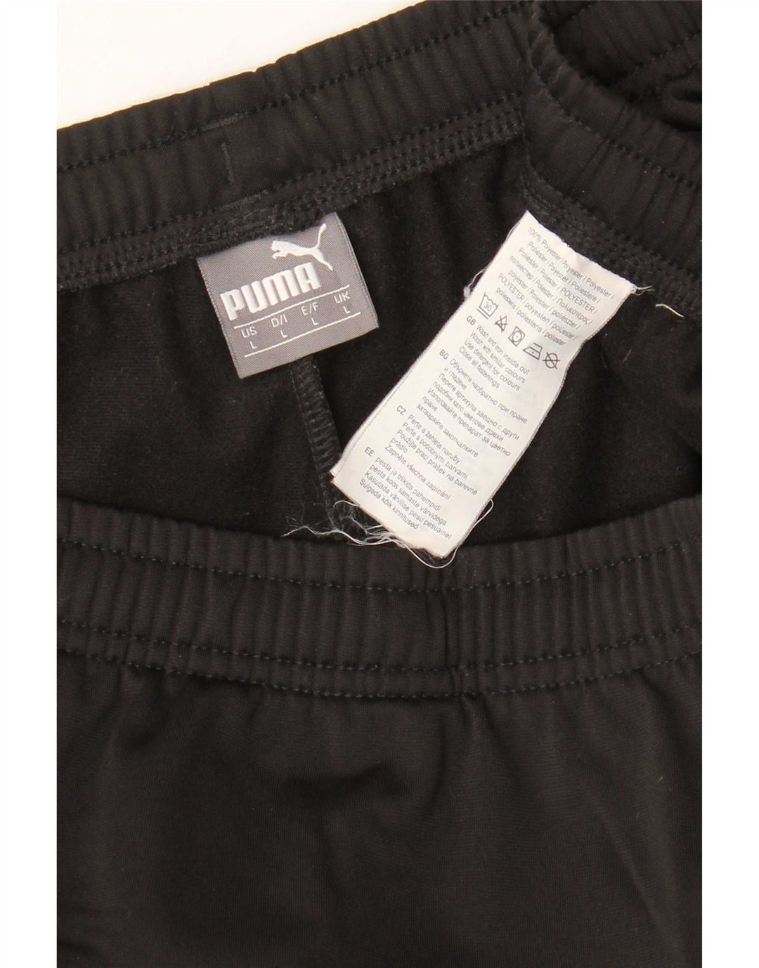 Puma Pantalon de survêtement pour homme Large Noir Polyester
