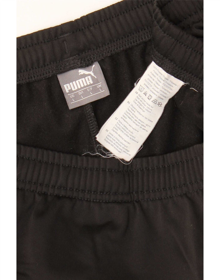 Puma Pantalon de survêtement pour homme Large Noir Polyester