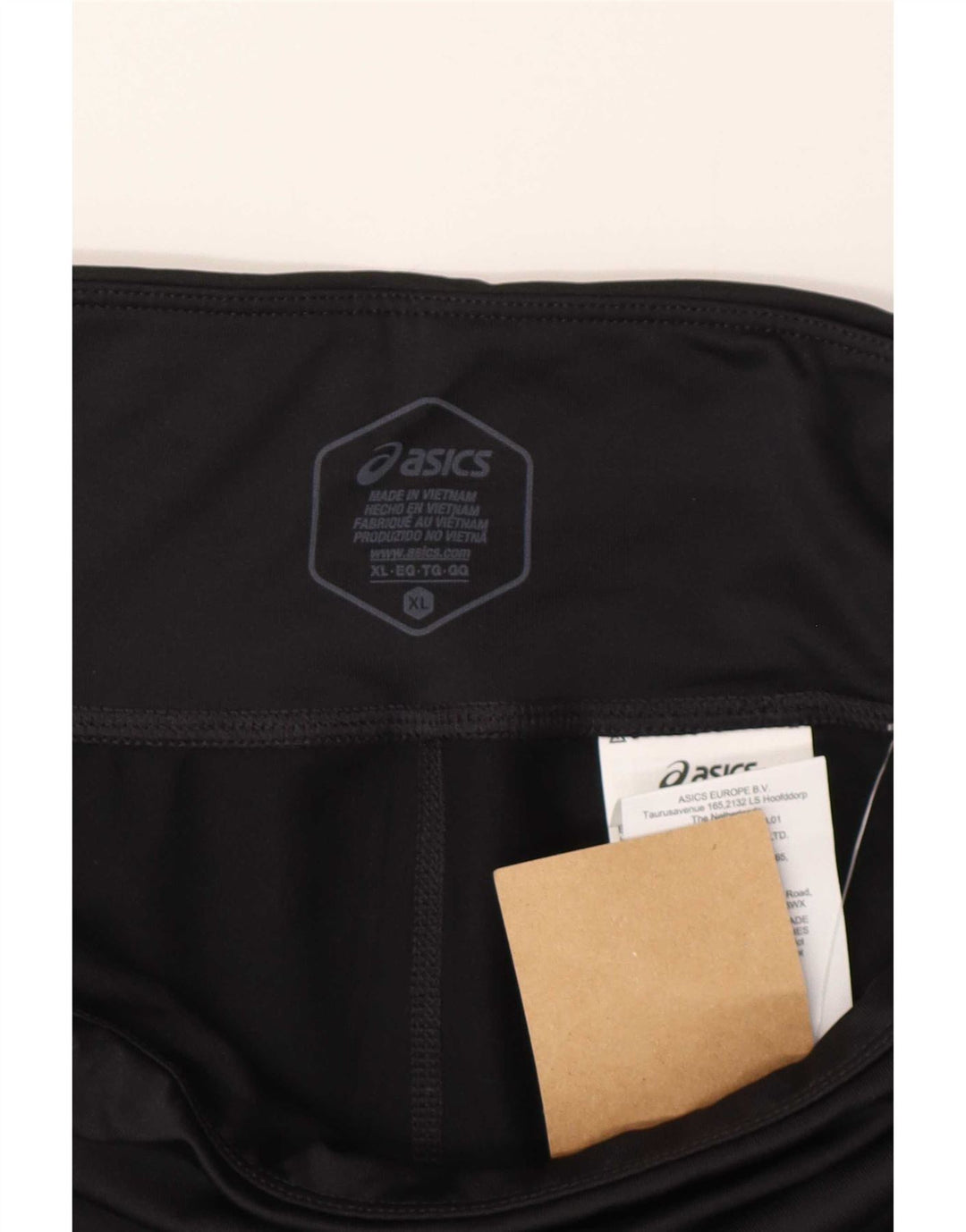 Asics Leggings Femme UK 18 XL Noir Polyester