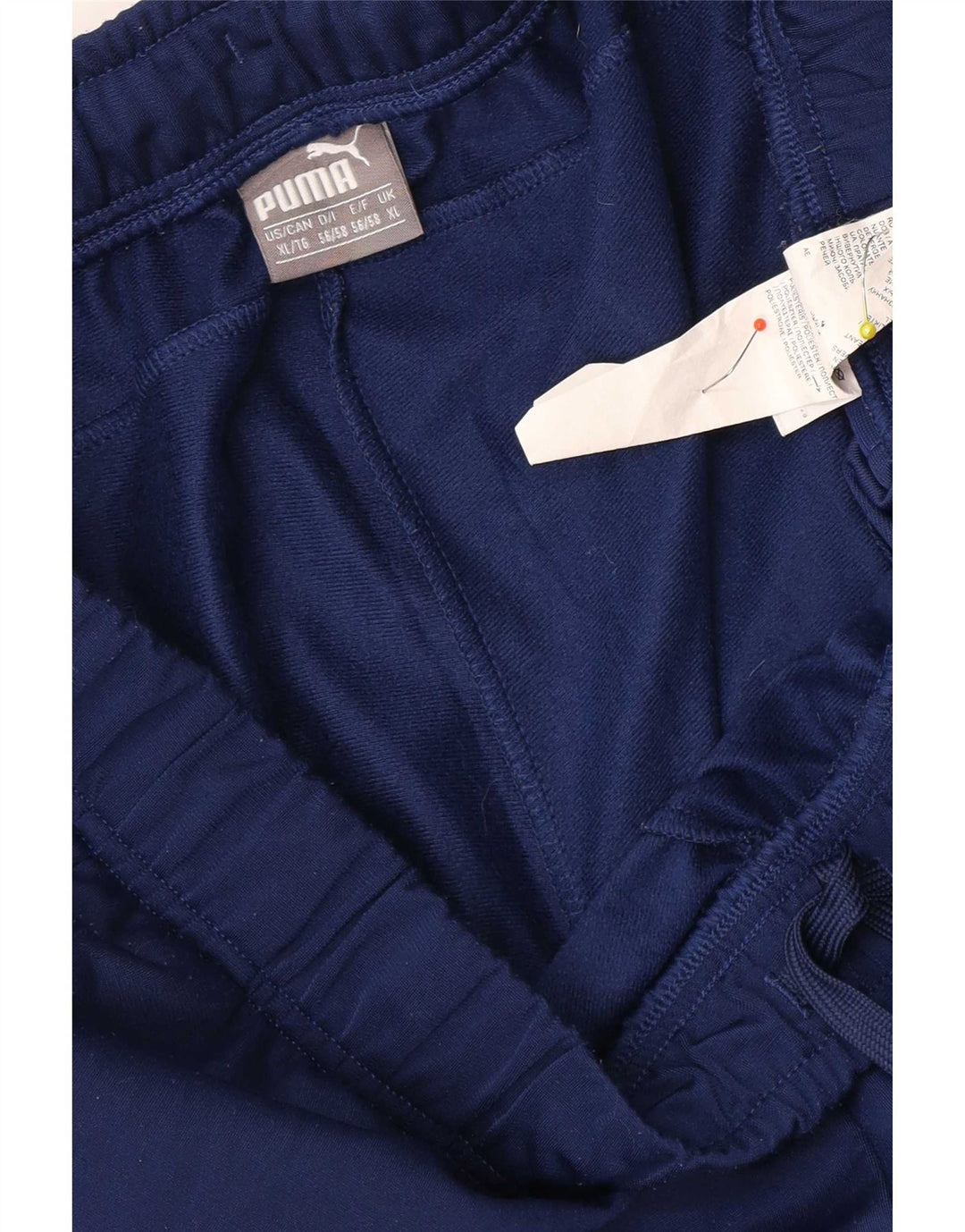 Puma Pantalon de survêtement pour homme XL Bleu Colorblock Polyester