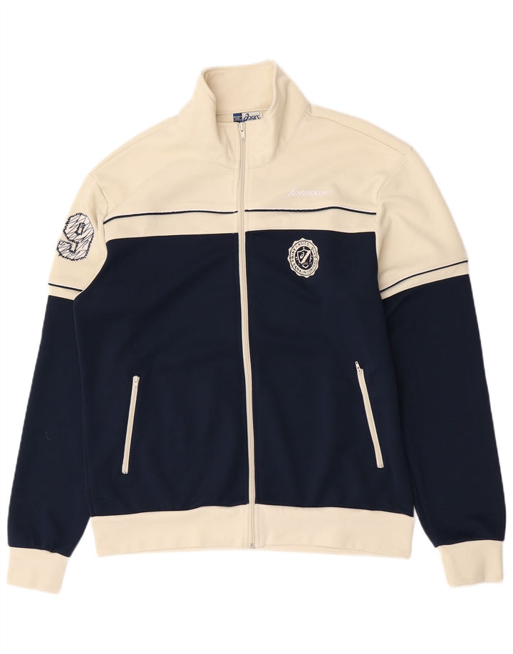 Oasis Survêtement complet graphique pour homme XL Bleu marine Colorblock Polyester