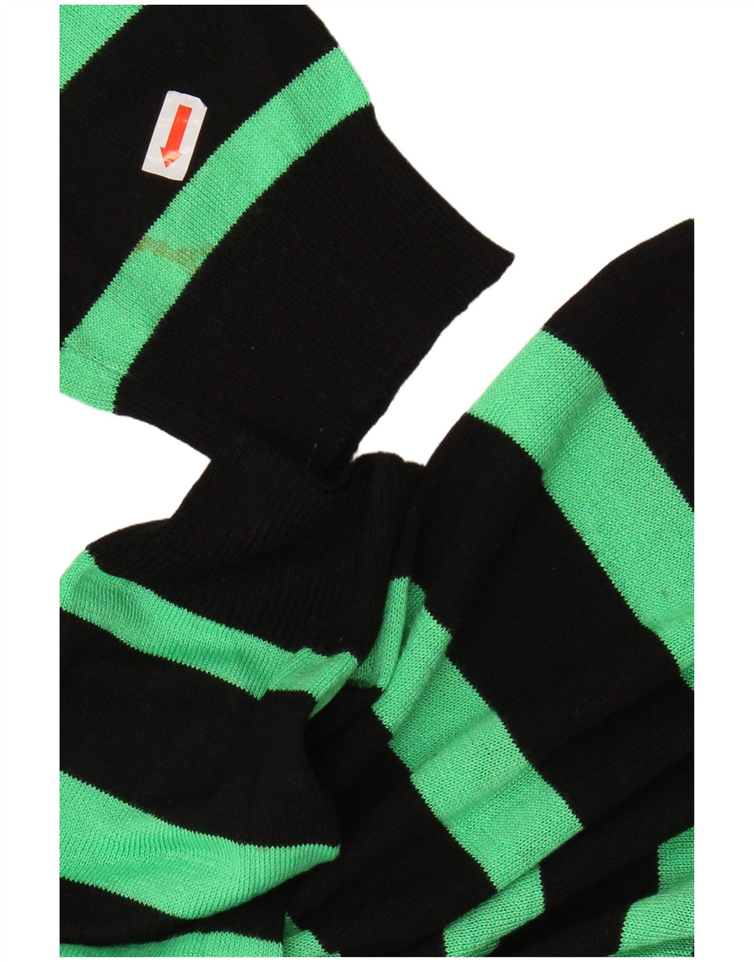 Zara Pull col bateau pour femme UK 10 Petite viscose rayée noire