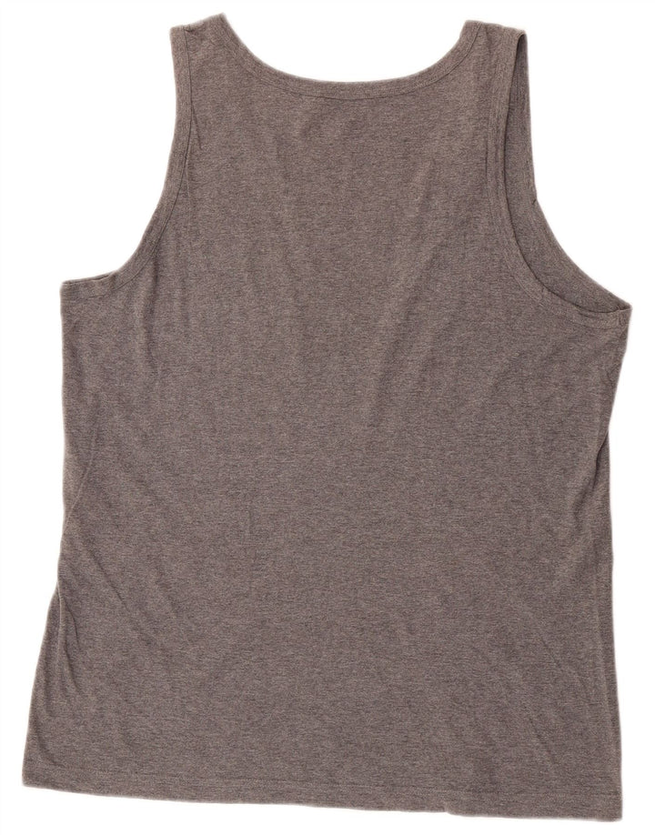 Kappa Débardeur Homme Gris Moyen