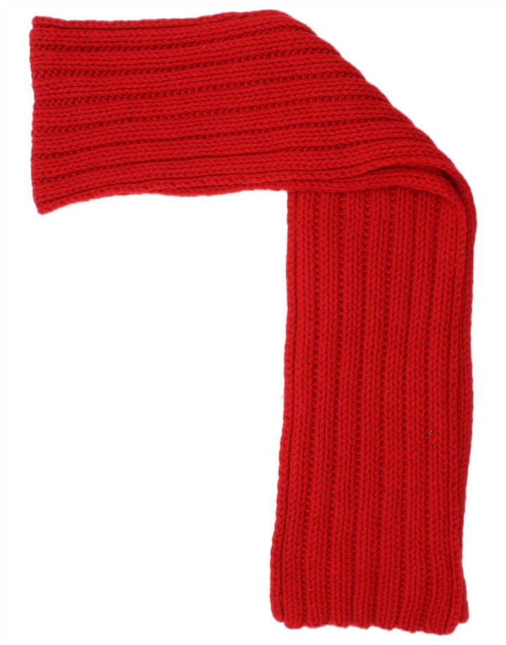 Gap Écharpe rectangulaire en tricot pour femme, taille unique, laine rouge