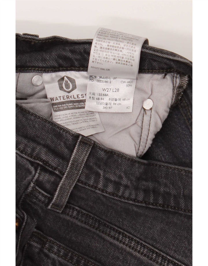 Levi's Jean Droit 501 Femme W27 L28 Gris Coton