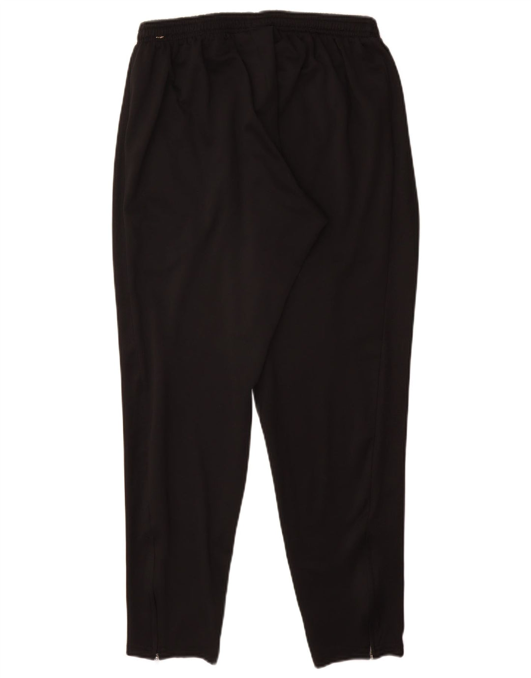 NIKE Pantalon de survêtement Dri Fit pour femme UK 14 Large Noir Polyester