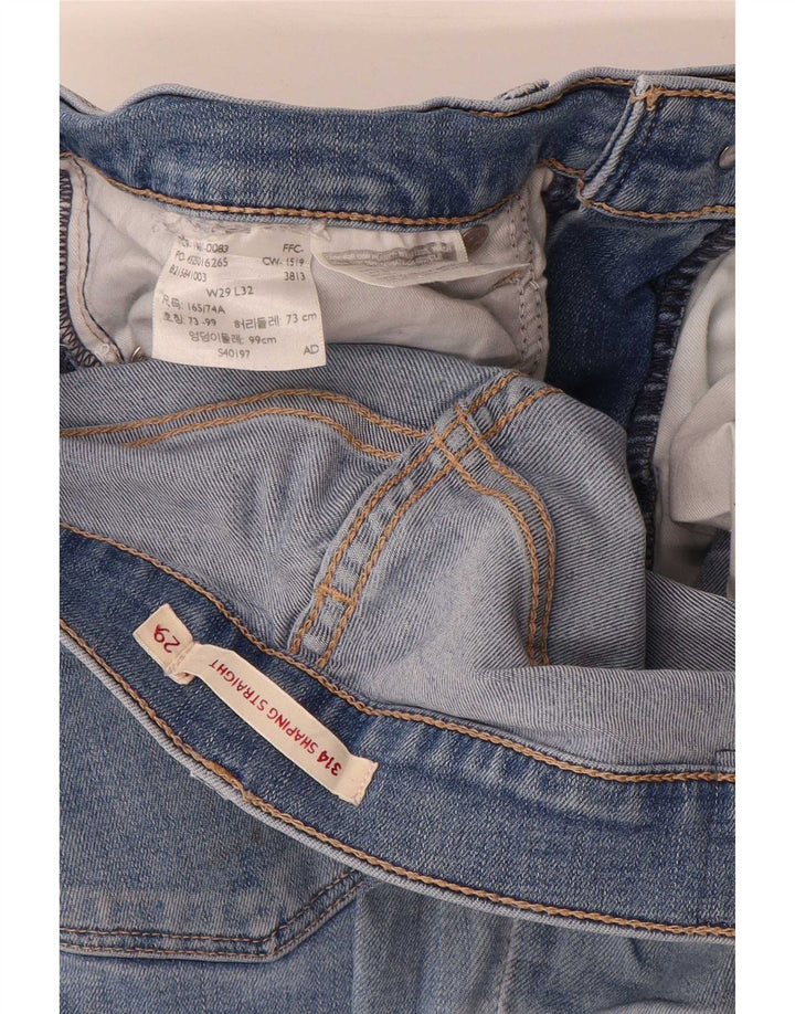 Levi's Jean Droit 314 Shaping Femme Bleu W29 L28