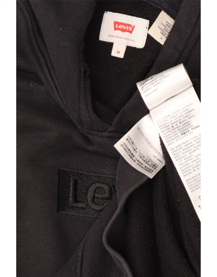 Levi's Pull à Capuche Graphic Homme Noir Moyen Coton