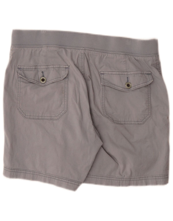 Lee Short cargo pour femme US 12 Large W32 Bleu Coton