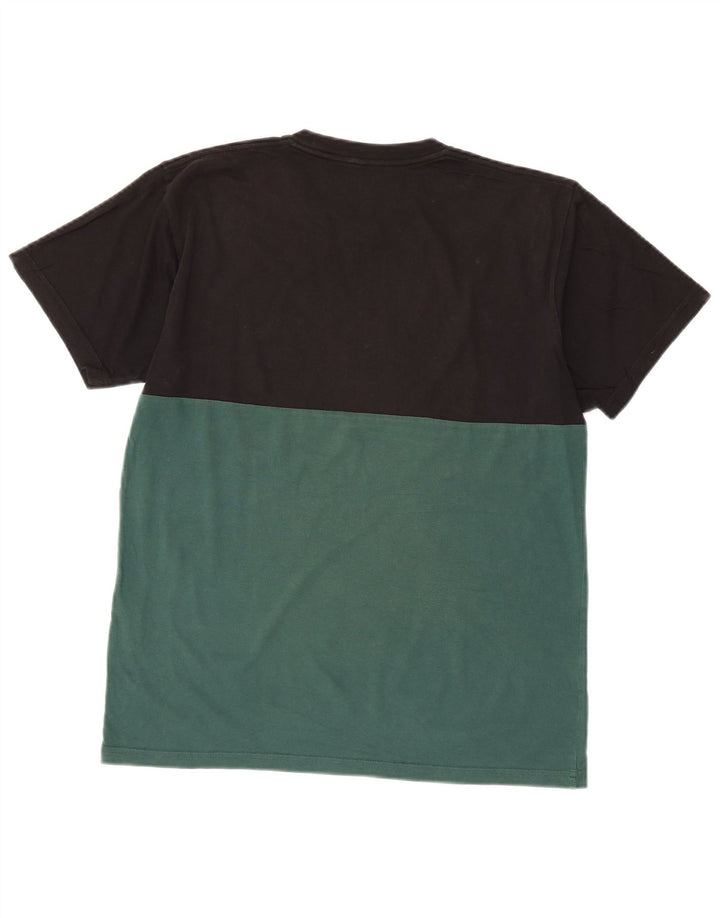 Vans T-shirt coupe classique pour homme en coton color block noir moyen