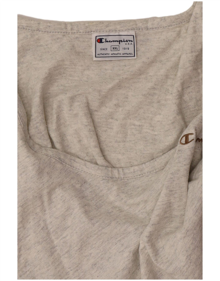 Champion Débardeur Homme 2XL Gris Moucheté