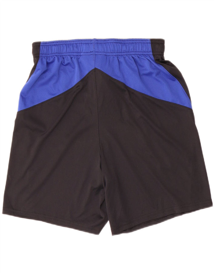 Under Armour Short de Sport Heat Gear Homme Noir Moyen Polyester Colorblock