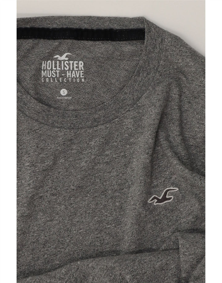 Hollister T-Shirt Homme Petit Gris Moucheté