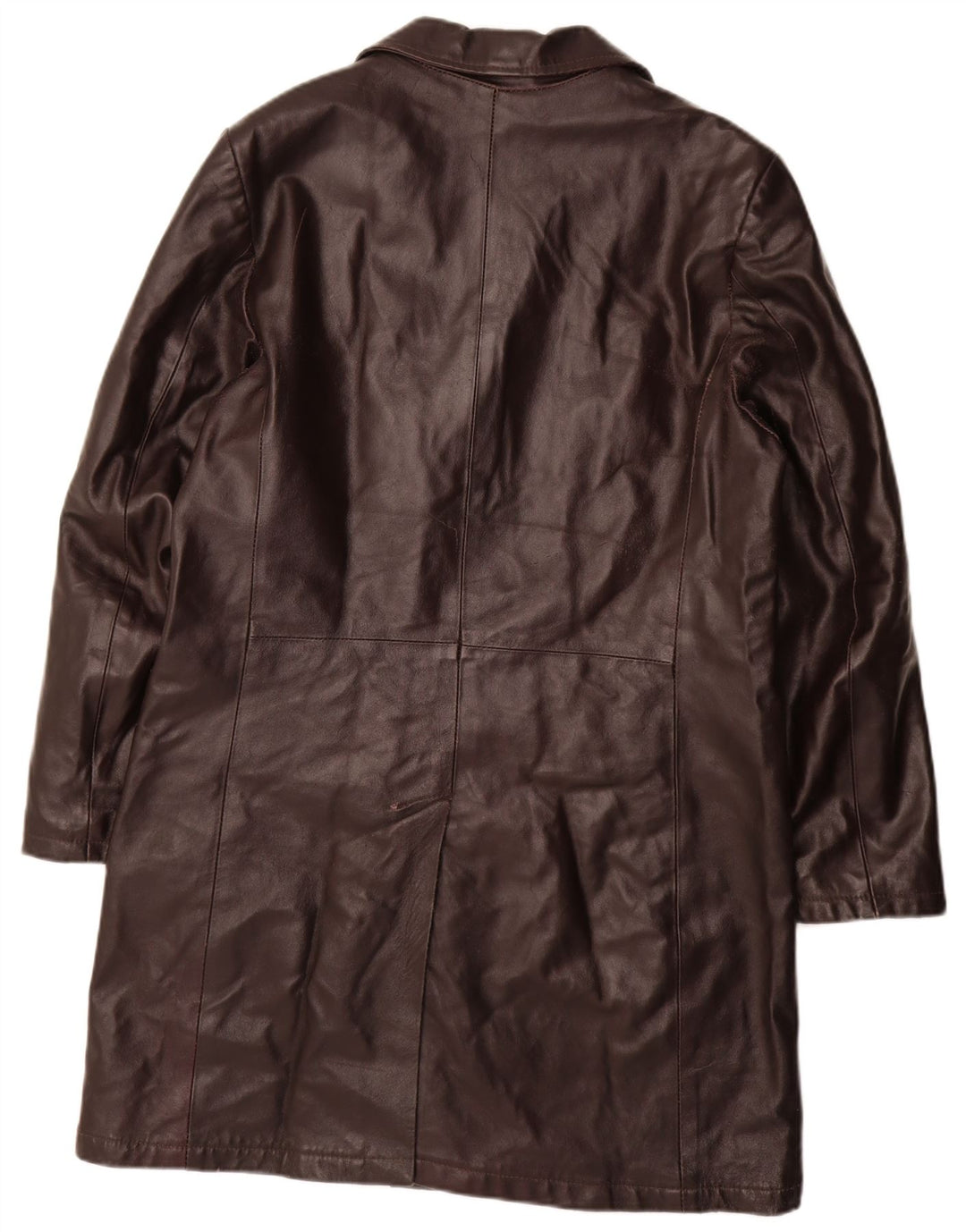 METROPOLITAN Manteau en Cuir Homme IT 50 Grand Cuir Marron