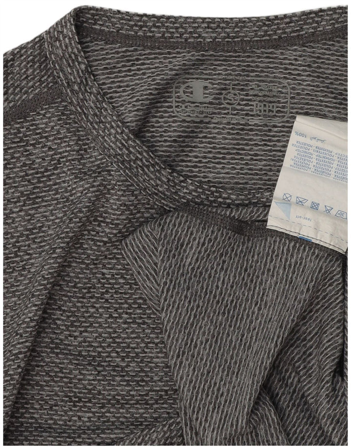 Champion T-Shirt Homme Petit Gris Moucheté Polyester