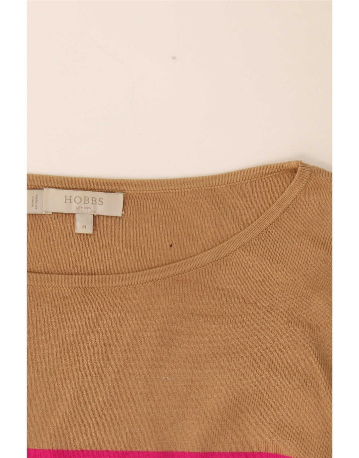 Hobbs Pull col bateau pour femme UK 14 Medium Multicolore
