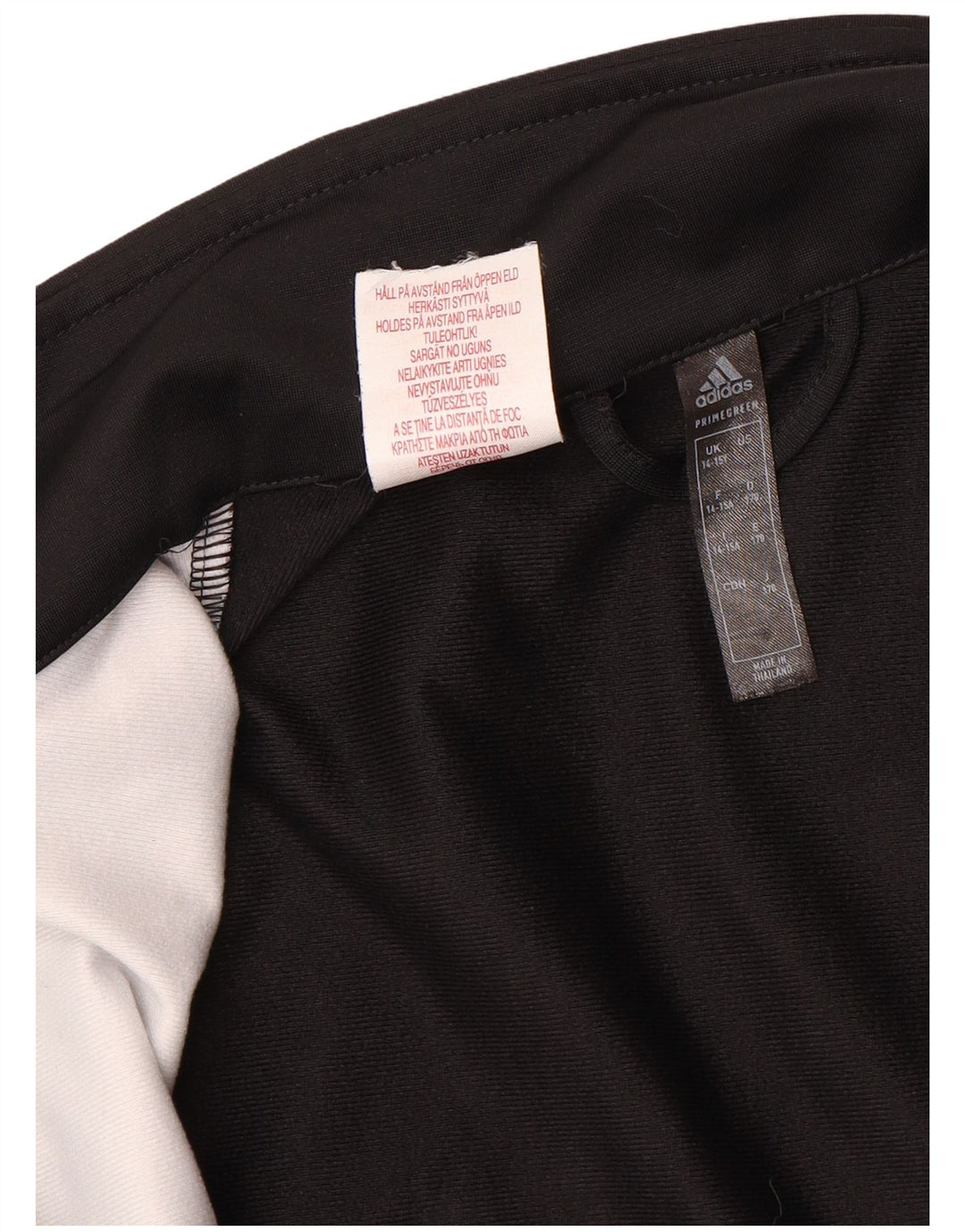 ADIDAS Veste de survêtement pour garçon 14-15 ans Noir Colourblock