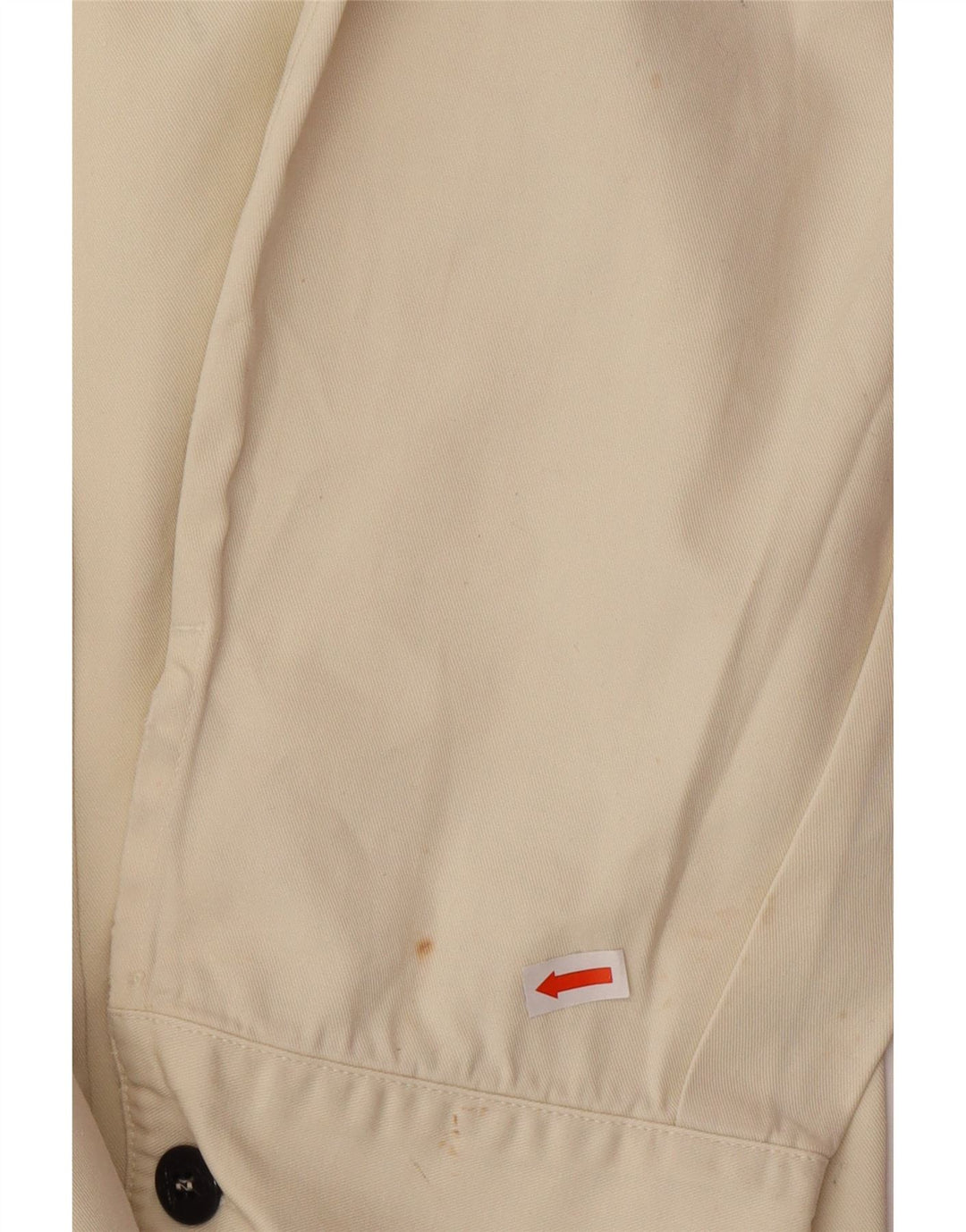 STONE ISLAND Chemise Homme 2XL Blanc Cassé Coton Classique