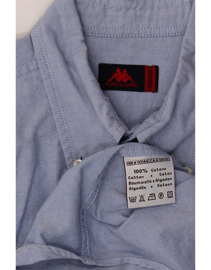 Kappa Chemise Homme Bleu Moyen Coton