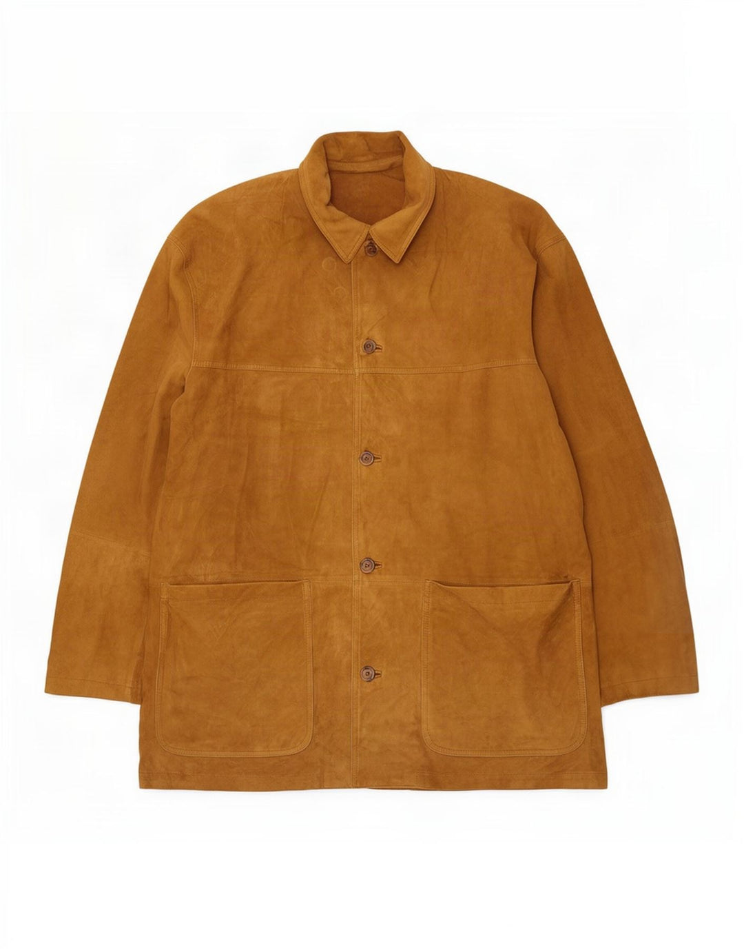 J. C. Twidd Manteau en Daim pour Homme IT 54 2XL Cuir Beige