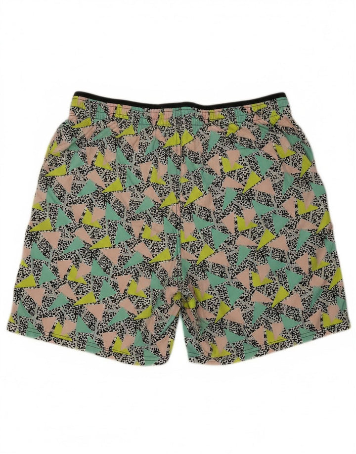 Nike Short de sport pour homme en polyester géométrique multicolore moyen