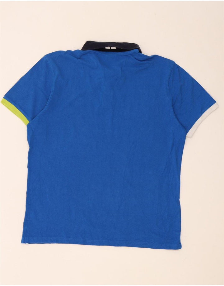 North Sails Polo Homme Petit Bleu Colorblock