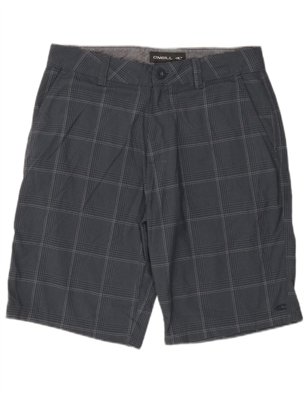 O'Neill Short Chino Homme W30 Bleu Marine Moyen à Carreaux Polyester