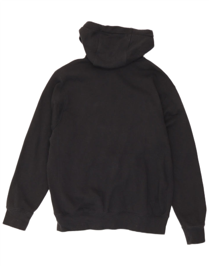 Nike Sweat à capuche zippé pour homme en coton noir moyen