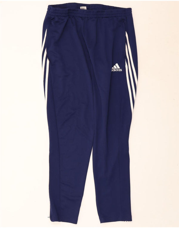ADIDAS Pantalon de survêtement Climalite Homme XL Bleu Marine Polyester