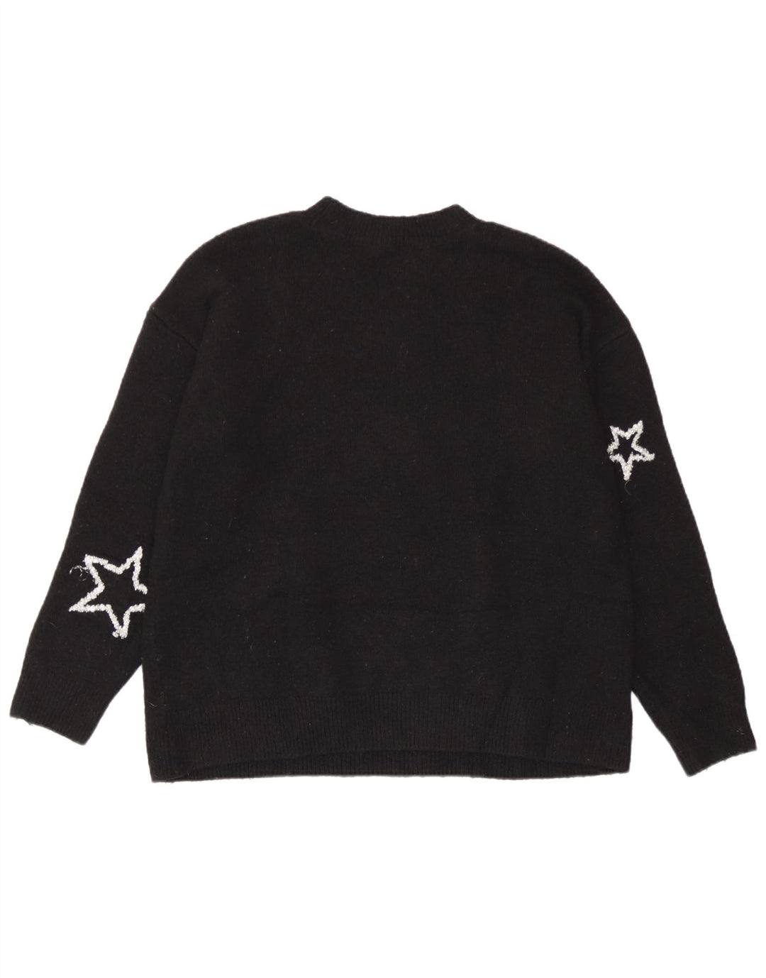 Marks & Spencer Pull à col rond pour femme UK 14 Noir moyen