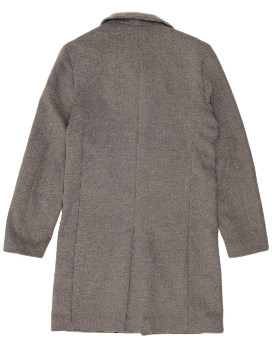 Zara Manteau Homme UK 36 Petit Gris Polyester