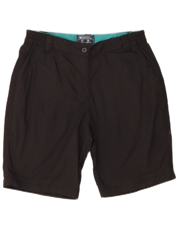 Mountain Warehouse Short chino pour femme UK 10 Small W28 Noir Polyester