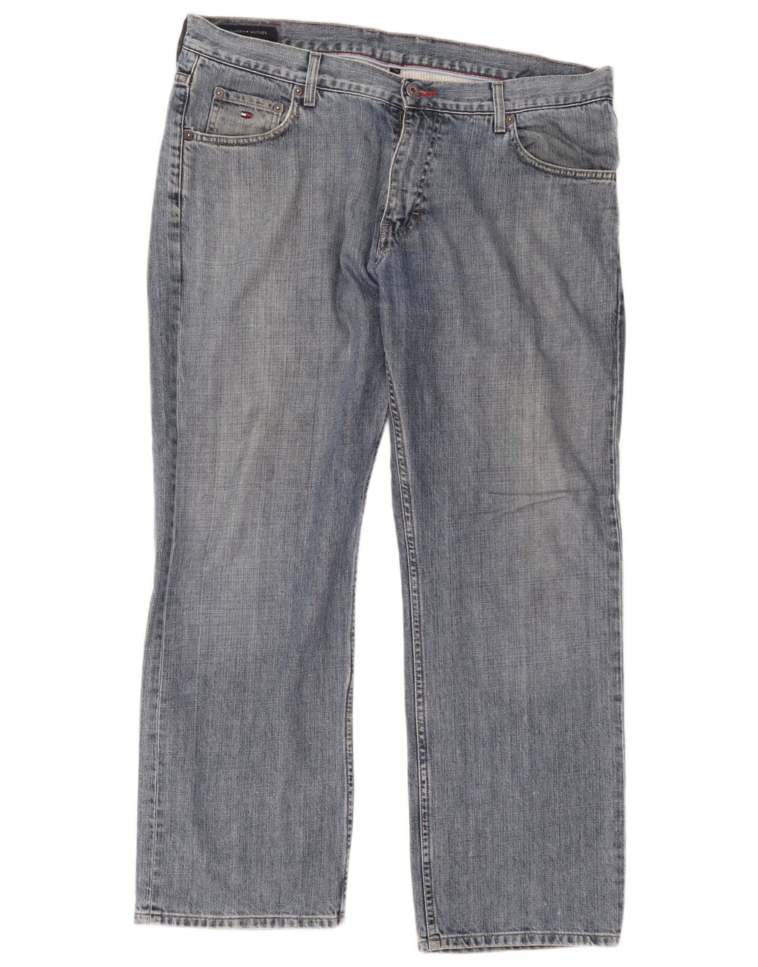 Tommy Hilfiger Jean droit homme W38 L30 bleu coton