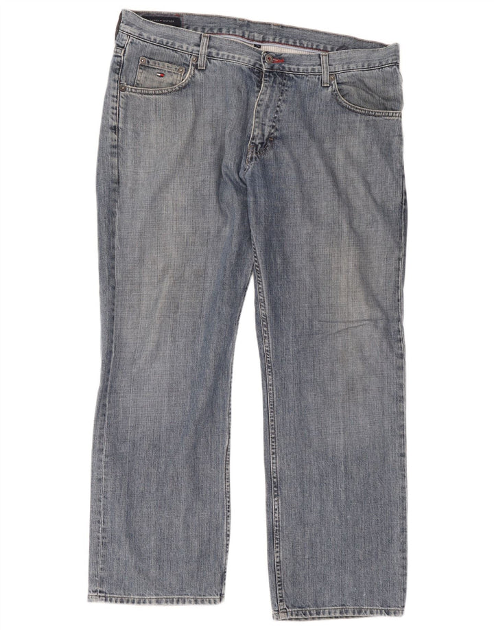 Tommy Hilfiger Jean droit homme W38 L30 bleu coton