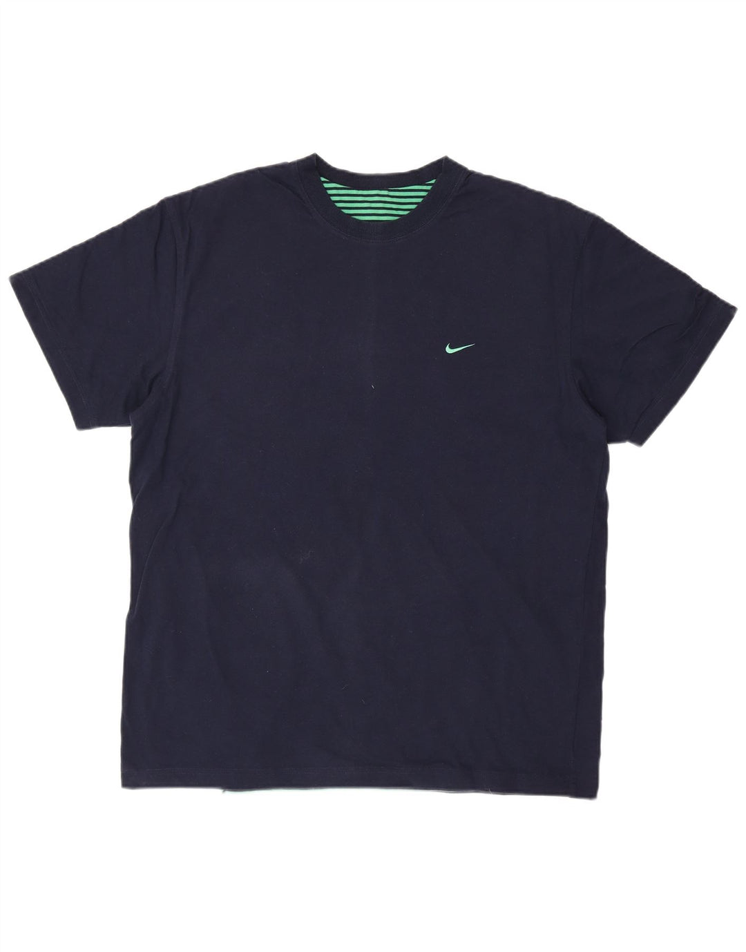 NIKE T-Shirt Homme Haut Large Bleu Marine Coton