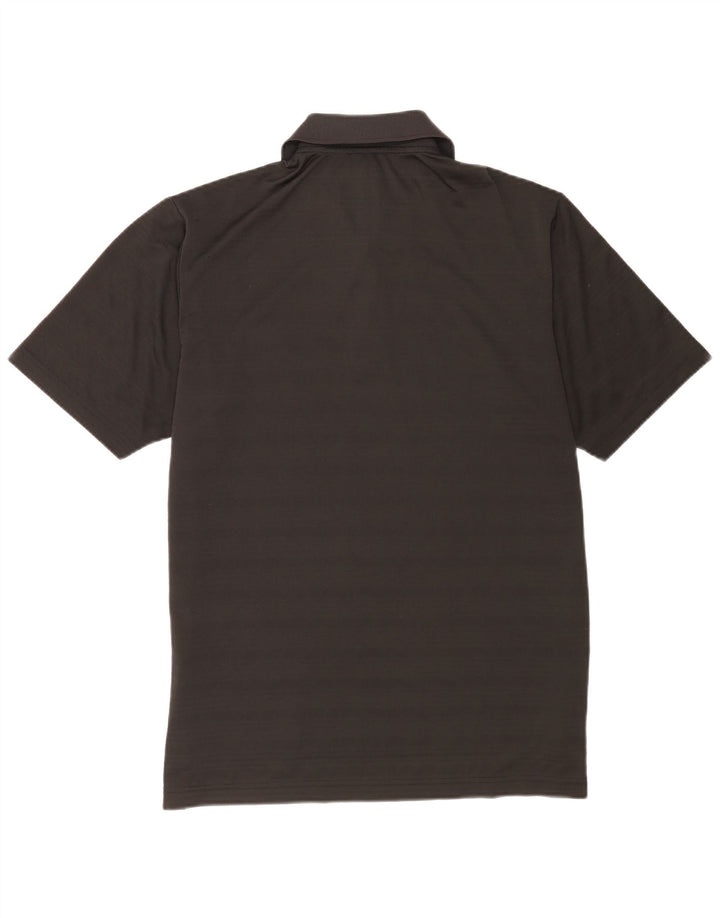 Adidas Polo Homme Grand Noir Rayé Polyester