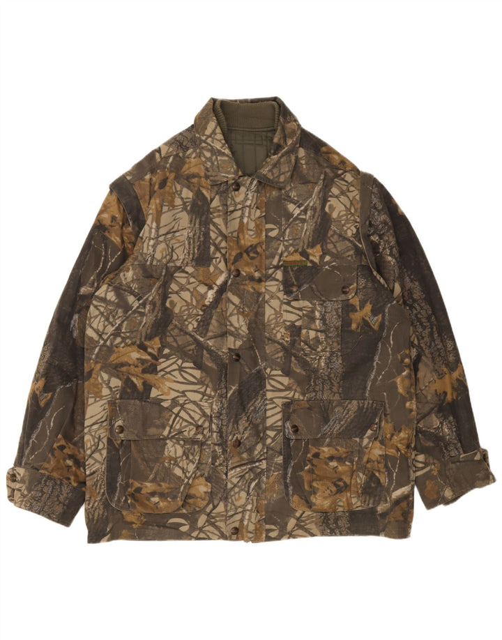 Univers Veste Utility Homme IT 50 Large Vert Camouflage