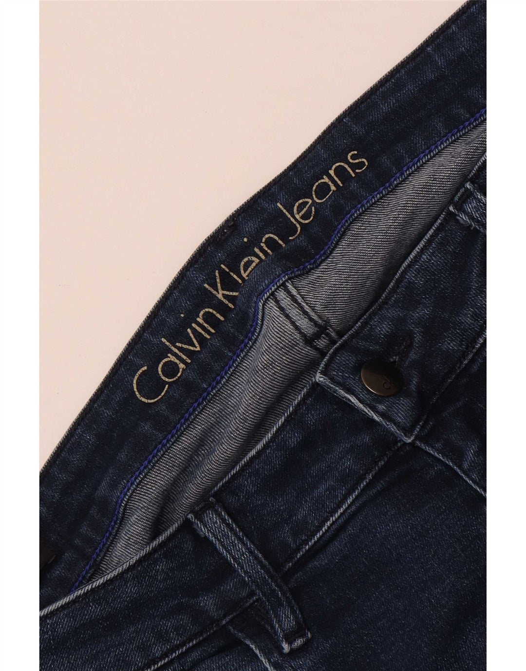Calvin Klein Jean Slim Homme W36 L32 Bleu
