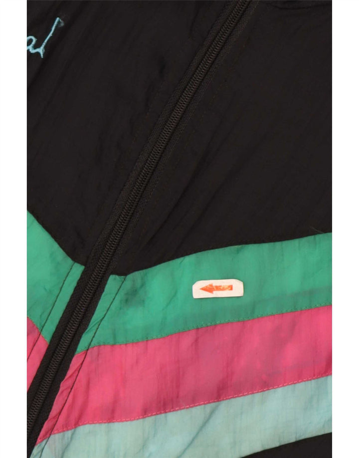 Creation Veste De Survêtement Homme XL Noir Colourblock Polyamide